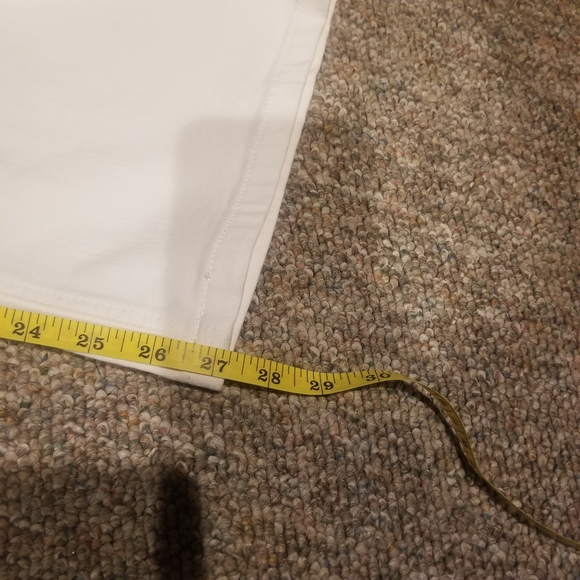 J. Crew Ashbury Flare  White Jeans Size 32P. NWOT - Picture 9 of 13